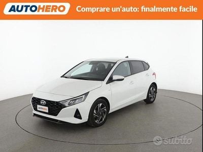 Usata Hyundai i20 101 CV (74 kW) 2022 Bianco Utilitaria