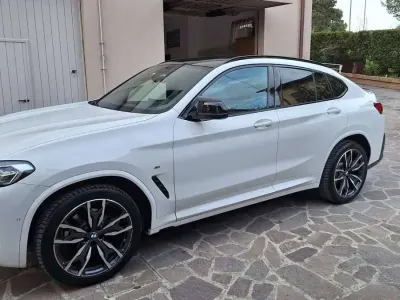 Usata BMW X4 M Sport 190 CV (139 kW) 2021 Bianco SUV