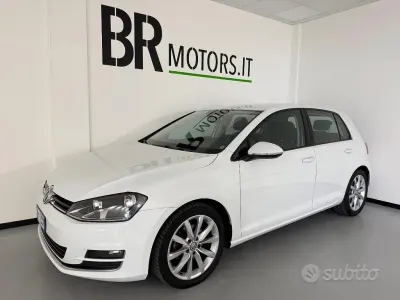 Usata VW Golf VII Highline 122 CV (89 kW) 2015 Bianco Berlina