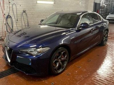 Usata Alfa Romeo Giulia Veloce 210 CV (154 kW) 2018 Blu Berlina