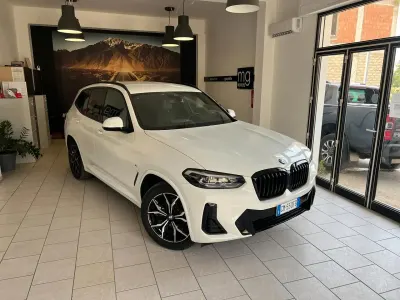 Usata BMW X3 Shadowline 190 CV (139 kW) 2022 Bianco SUV