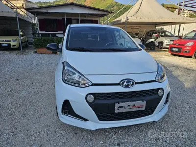Usata Hyundai i10 68 CV (50 kW) 2019 Bianco Utilitaria