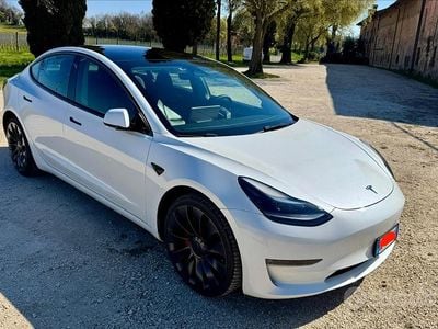 Usata Tesla Model 3 Performance 461 kW (627 CV) 2023 Bianco Berlina