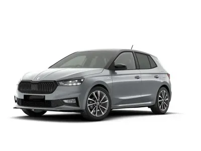 Nuova Skoda Fabia Monte Carlo 95 CV (69 kW) 2026 Smokey diamondargento metallizzato nero Utilitaria