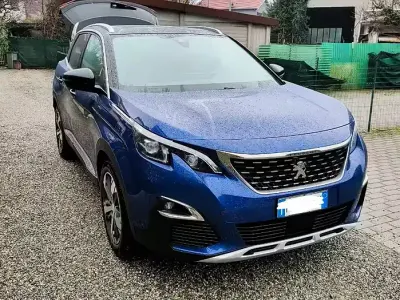 Usata Peugeot 3008 GT-line 131 CV (96 kW) 2018 Blu SUV