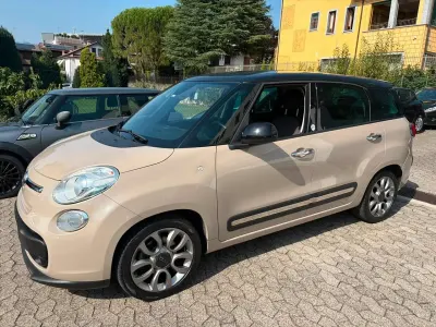 Usata Fiat 500L Lounge 85 CV (62 kW) 2015 Beige Monovolume