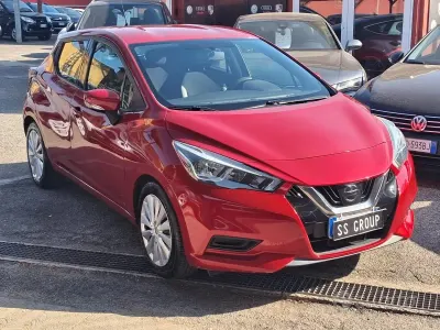 Usata Nissan Micra Tekna 90 CV (66 kW) 2018 Rosso Utilitaria