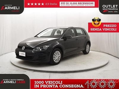 Usata VW Golf VII Trendline 86 CV (63 kW) 2017 Grigio Berlina