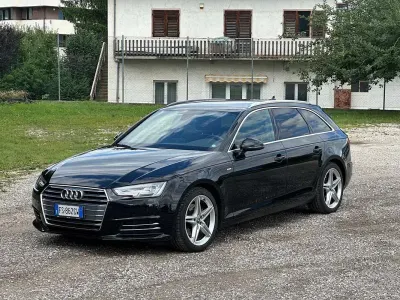 Usata Audi A4 S-Line 150 CV (110 kW) 2018 Nero Station wagon