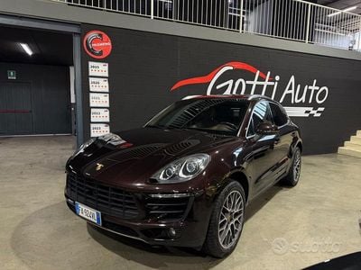 Usata Porsche Macan 250 CV (183 kW) 2015 Marrone SUV