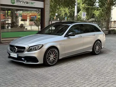 Usata Mercedes C63S AMG AMG 510 CV (375 kW) 2015 Grigio Station wagon