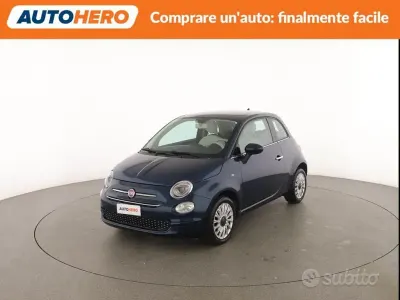 Occasion Fiat 500 Lounge 70 PK (51 kW) 2018 Blauw Hatchback