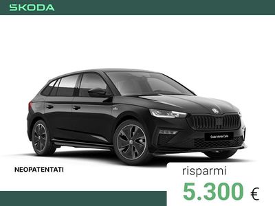 Nuova Skoda Scala Monte Carlo 116 CV (85 kW) 2026 Nero tulipano perlato Utilitaria
