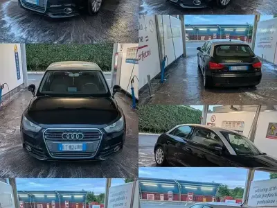 Käytetty Audi A1 Sportback 90 HP (66 kW) 2014 Musta Viistoperä