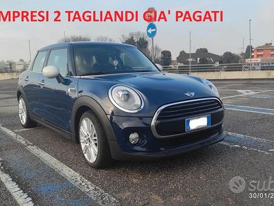 Usata Mini Cooper D 116 CV (85 kW) 2017 Blu/azzurro Utilitaria