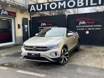 Usata VW T-Roc Cabriolet Style 150 CV (110 kW) 2024 Grigio Cabrio