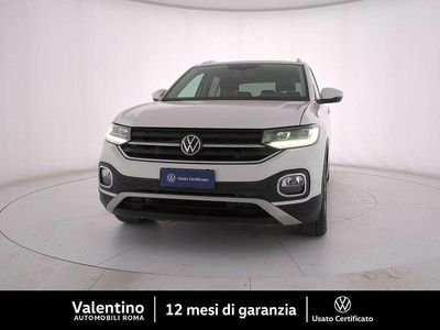 Usata VW T-Cross Advance 116 CV (85 kW) 2020 Bianco SUV