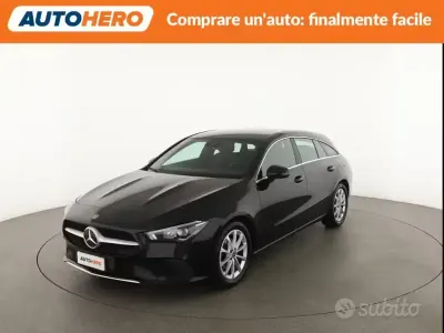 Usata Mercedes CLA180 136 CV (100 kW) 2020 Nero Berlina
