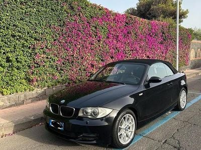 Usata BMW 118 Cabriolet 143 CV (105 kW) 2008 Nero Cabrio