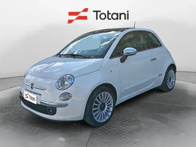 Usata Fiat 500 Lounge 69 CV (50 kW) 2015 Bianco Utilitaria