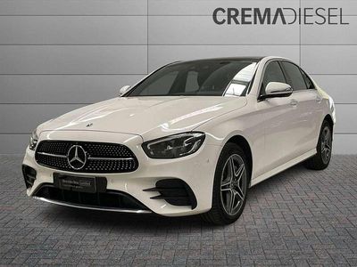 Usata Mercedes E300 Premium Plus 194 CV (142 kW) 2022 Bianco Berlina