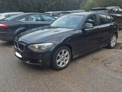 Usata BMW 118 2013 Nero Utilitaria