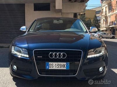 Usata Audi A5 240 CV (176 kW) 2008 Blu Coupé