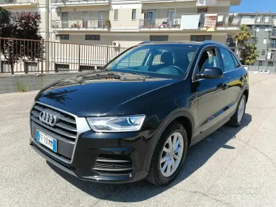 Käytetty Audi Q3 150 HP (110 kW) 2016 Musta Katumaasturi