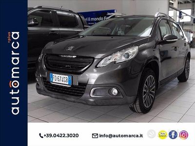 Usata Peugeot 2008 Active 82 CV (60 kW) 2016 Grigio metallizzato SUV