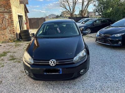 Usata VW Golf VI Highline 105 CV (77 kW) 2010 Nero Utilitaria