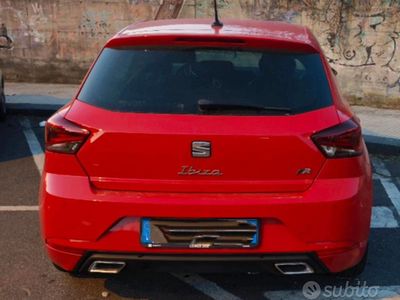 Usata Seat Ibiza FR 110 CV (80 kW) 2023 Rosso Utilitaria