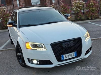 Usata Audi A3 S-Line 190 CV (139 kW) 2010 Bianco Utilitaria