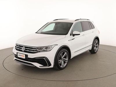 Usata VW Tiguan R-line 150 CV (110 kW) 2022 Bianco SUV