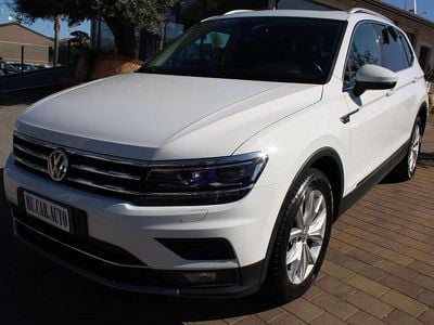 Usata VW Tiguan Allspace Advance 150 CV (110 kW) 2018 Bianco SUV