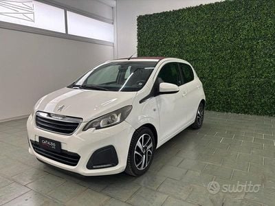 Usata Peugeot 108 Allure 82 CV (60 kW) 2014 Bianco Utilitaria
