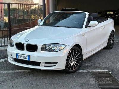 Usata BMW 118 Cabriolet 143 CV (105 kW) 2011 Bianco Cabrio