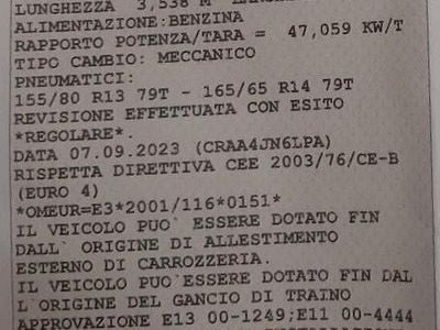 Usata Fiat Panda 54 CV (39 kW) 2009 Utilitaria