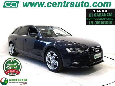 Usata Audi A4 177 CV (130 kW) 2013 Blu scuro Station wagon