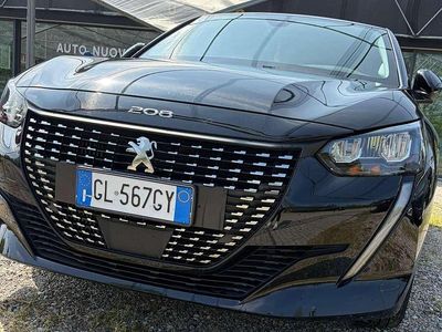 Usata Peugeot 208 Allure 75 CV (55 kW) 2022 Nero Utilitaria