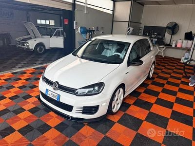 Usata VW Golf VI GTI 211 CV (155 kW) 2011 Bianco Utilitaria