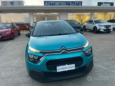 Usata Citroën C3 Feel 102 CV (75 kW) 2022 Blu Utilitaria