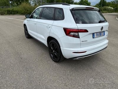 Usata Skoda Karoq SportLine 116 CV (85 kW) 2019 Bianco SUV