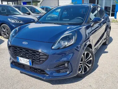 Begagnad Ford Puma ST-Line 125 HK (91 kW) 2023 Blå SUV