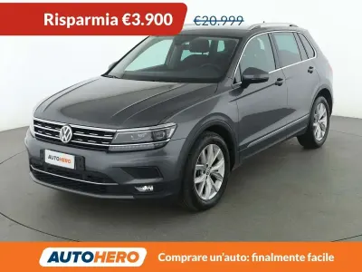 Usata VW Tiguan Advance 150 CV (110 kW) 2018 Grigio SUV
