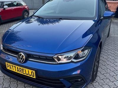 Usata VW Polo 80 CV (58 kW) 2022 Blu Utilitaria