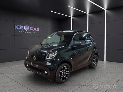 Usata Smart ForTwo Cabrio Passion 90 CV (66 kW) 2018 Nero Cabrio