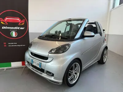 Usata Smart ForTwo Cabrio Brabus 84 CV (61 kW) 2007 Argento Cabrio