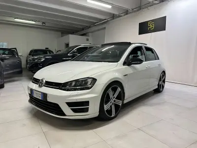 Usata VW Golf VII R 300 CV (220 kW) 2015 Bianco Berlina