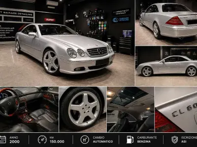Gebraucht Mercedes CL600 394 PS (289 kW) 2000 Grau Coupé