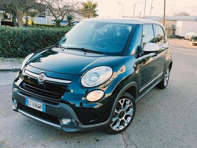 Usata Fiat 500L Trekking 105 CV (77 kW) 2015 Verde Monovolume